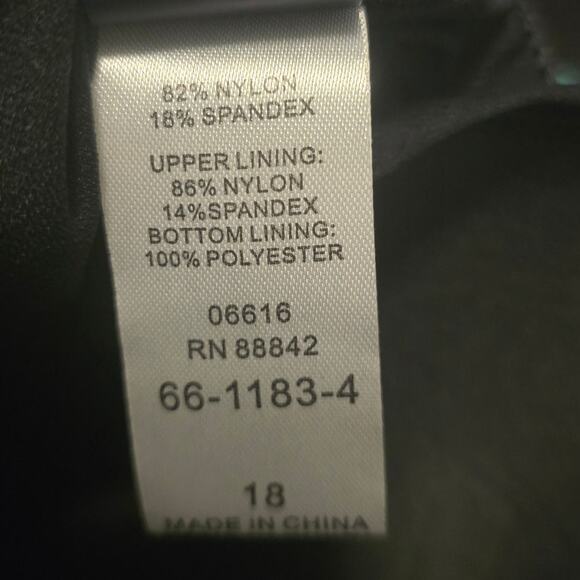 SwimSuits For All Floral Leaf Hawiian Design One Piece Summer Swimsuit 18 - Picture 5 of 5